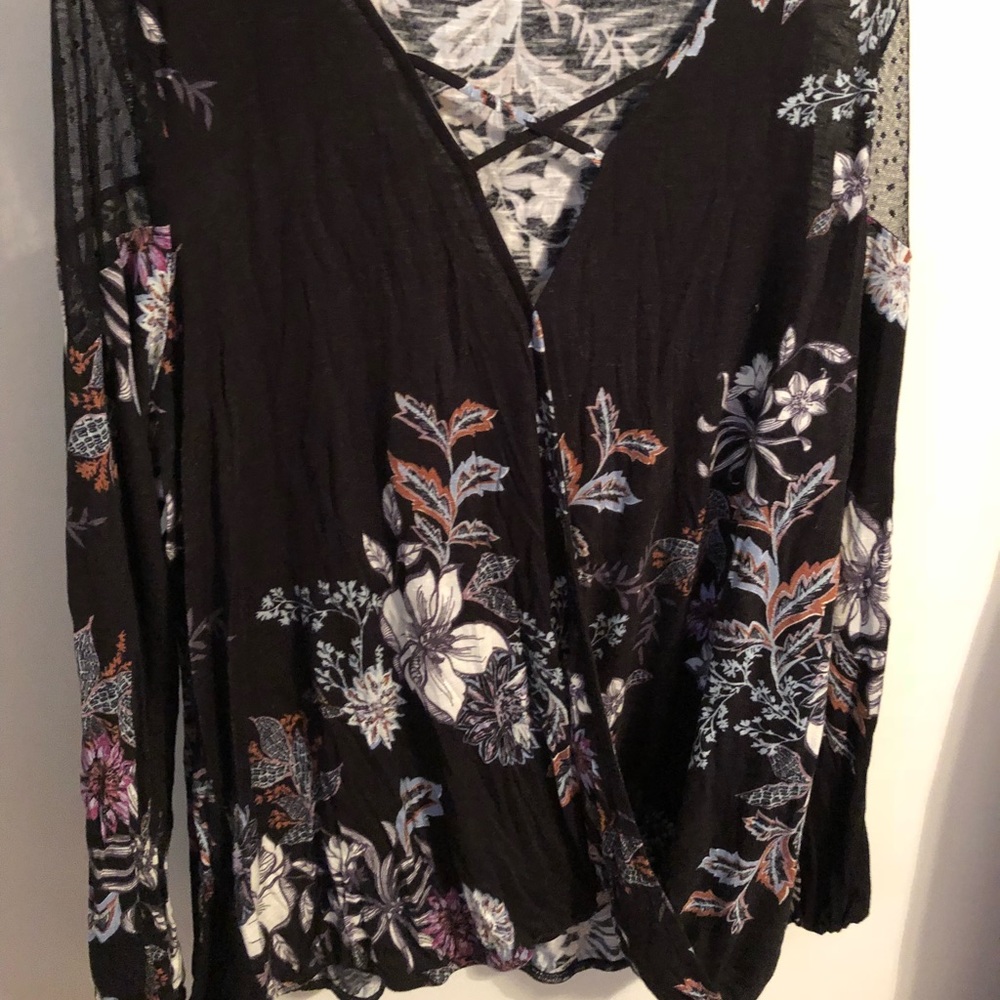 Maurice’s lace shoulder top
